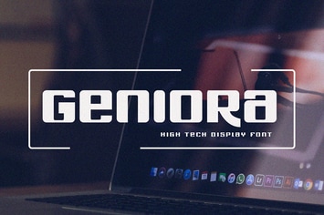 Geniora - Display Font