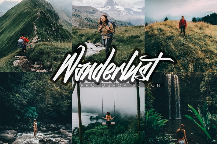 Wanderlust Photoshop Action