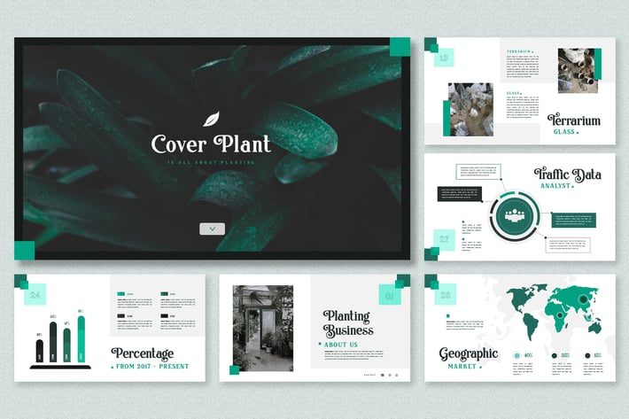 Modern Minimalist Theme - Planting Business