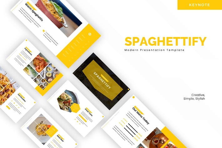 Spaghettify - Keynote Template