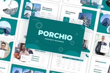 Porchio - Property Business Keynote Template