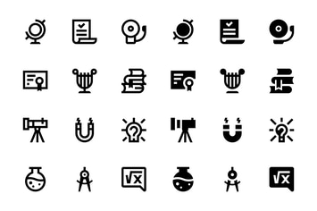 56 Education and Science Icons