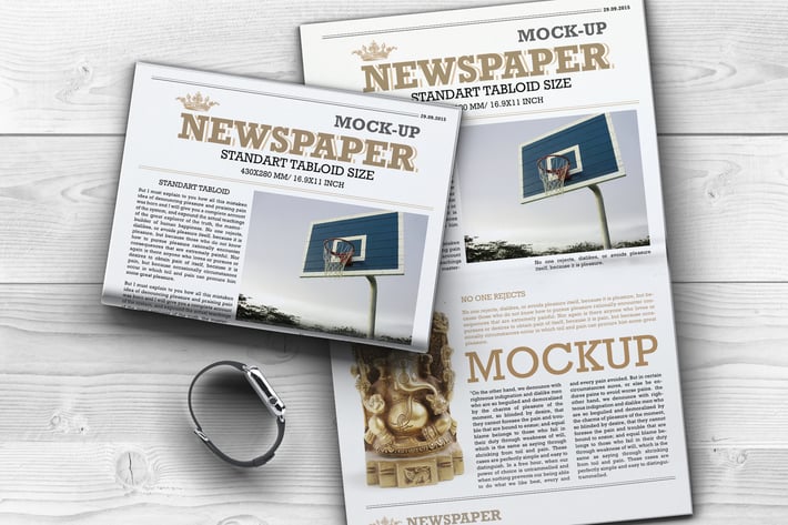Newspaper Mock-up