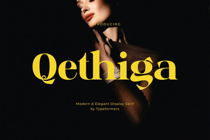 Qethiga - Modern Elegant Serif