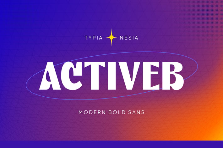 Activeb - Dynamic Bold Sport Tech Sans Font