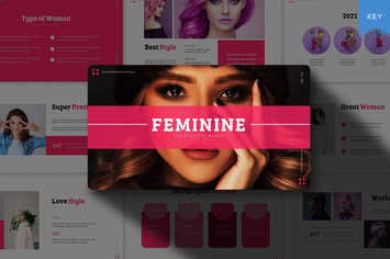 Feminine | Keynote Template