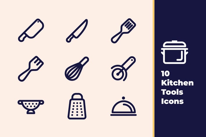Kitchen Tool Icons
