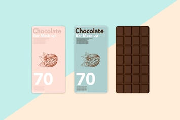 Chocolate Scenes Template Mock Up