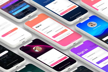  Login - Mobile Form UI Kit