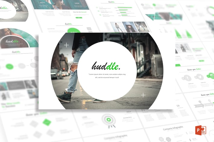 Huddle - Powerpoint Template