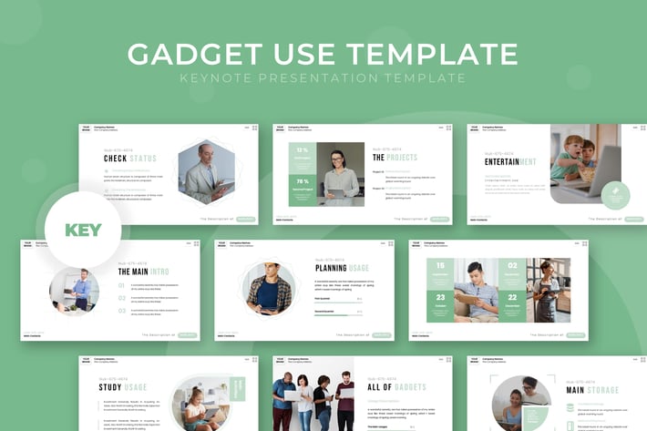 Gadget Use - Keynote Template