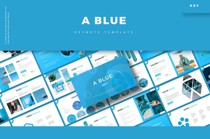 Blue - Keynote Template