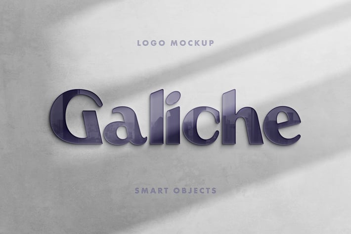 Glass Vision Logo Mockup