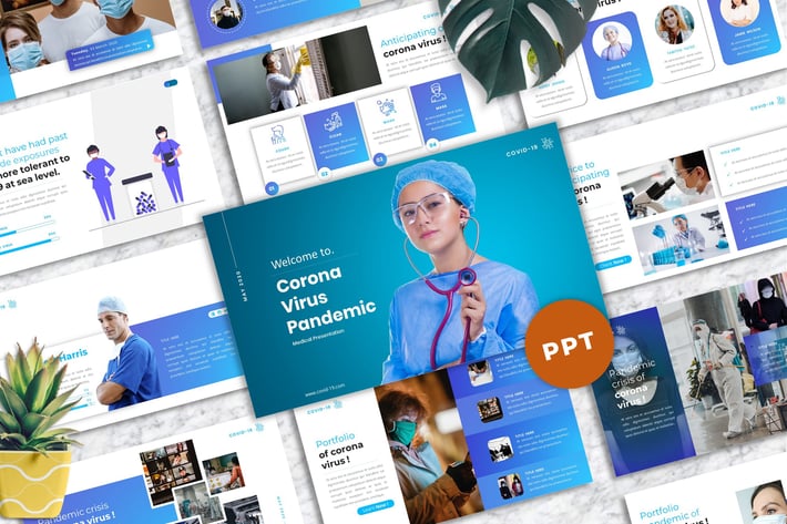 Corona Virus - Medical PowerPoint Template