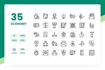 Economy - Icons Pack (vol.1)