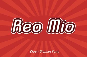 Reo Mio - Modern Display Font