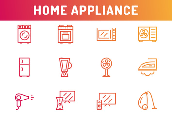 Home Appliance Icons