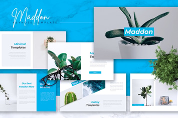 MADDON - Company Profile Keynote Template