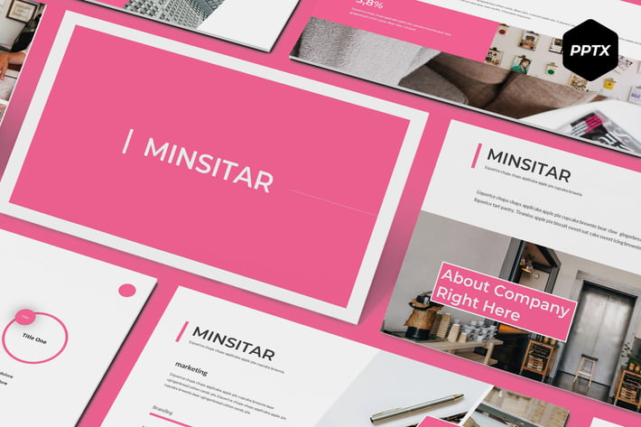 ‌Ministar - Powerpoint Template