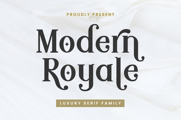 Modern Royale - Serif Font