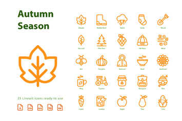 Autumn First Season (Line)