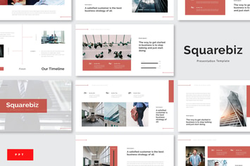 Squarebiz - Business Powerpoint Template
