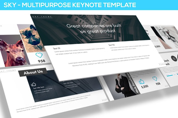 Sky - Multipurpose Keynote Template