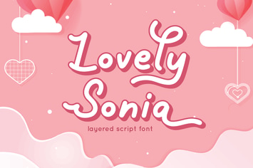 Lovely Sonia - Wedding Font