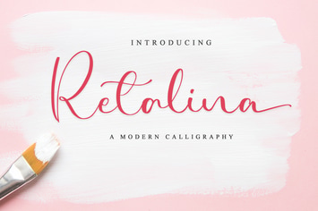 Retalina - A Lovely Script Font