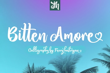 Bitten Amore - Script Font
