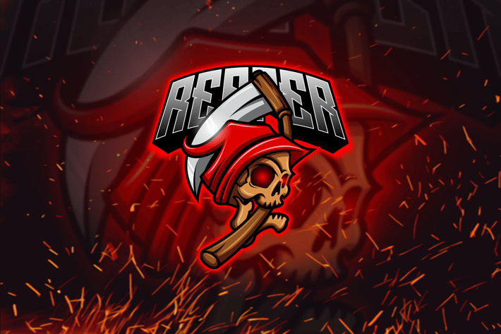 Reaper - Mascot & Esports Logo Template