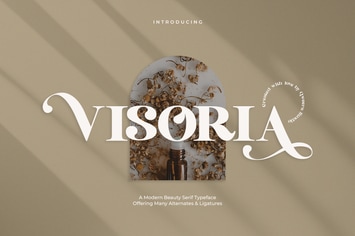 Visoria - Modern Luxury Logo Font