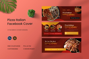 Pizza Italian Facebook Cover