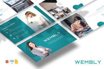 Wembly - Presentation PPTX / GSlides / Key