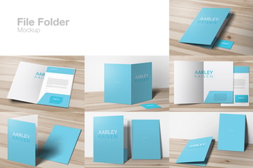 File Folder Mockup