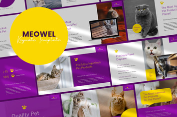 Meowel - Keynote Template Presentation