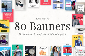 80 Banners - Shop Edition 
