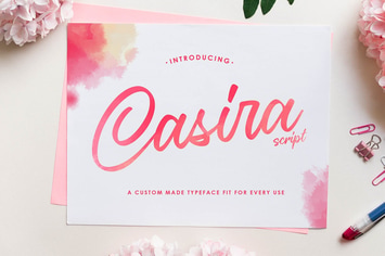 Handwritten Font - Casira Script