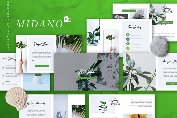 MIDANO - Creative Powerpoint Template