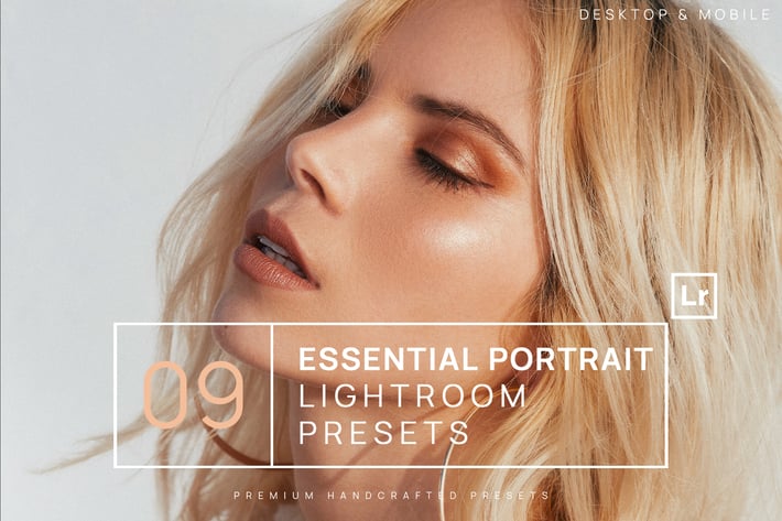 9 Essential Portrait Lightroom Presets + Mobile