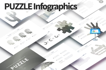 PUZZLE - Keynote Infographics Slides