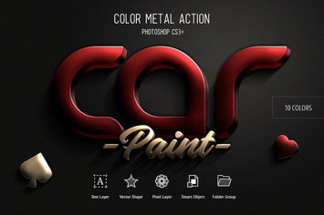 Color Metal - Photoshop Action