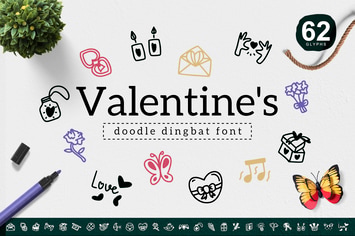 Valentine's Dingbat