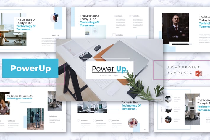 POWERUP- Company Profile Powerpoint Template