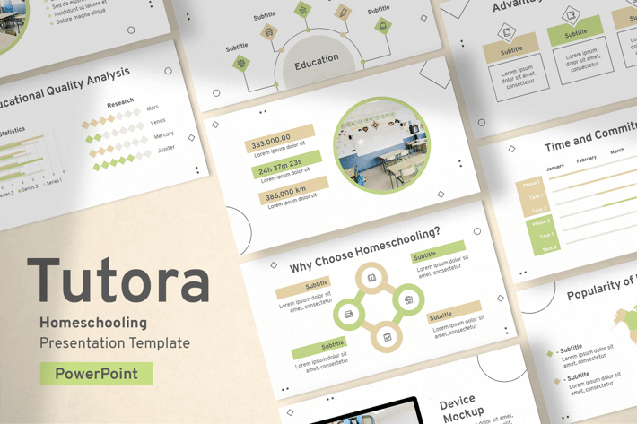 Homeschooling PowerPoint Template
