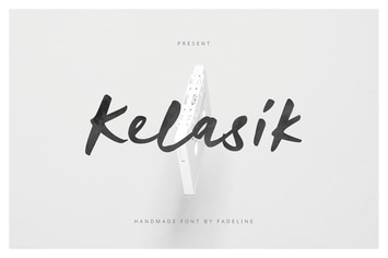 Kelasik Handmade Font