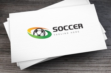 Soccer Fans Logo Template