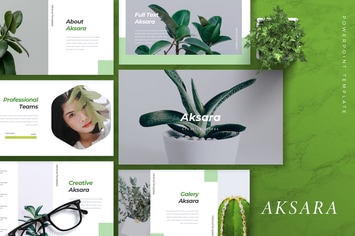 AKSARA - Creative Powerpoint Template