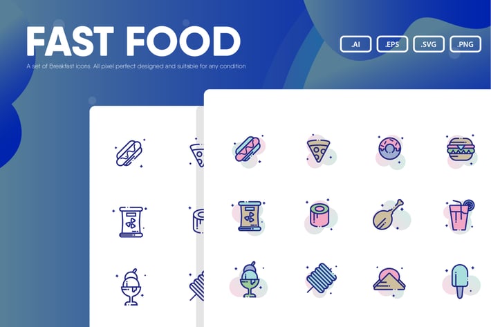 Fast Food Icon Pack