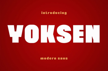 Yoksen - Modern Sans